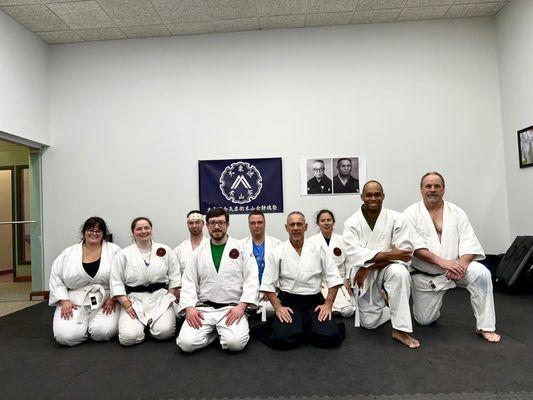 Manny Jimenez Sensei 2024 Simsbury, CT group photo