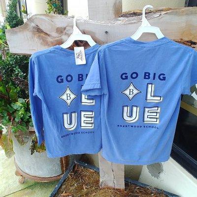 Go Big Blue!
Brentwood School apparel available at gqgifts.com.