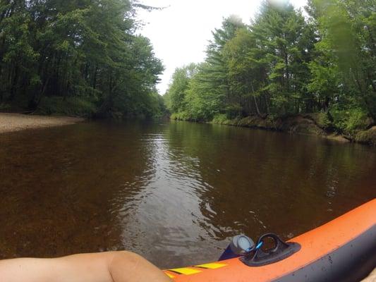 The Bear Camp River.