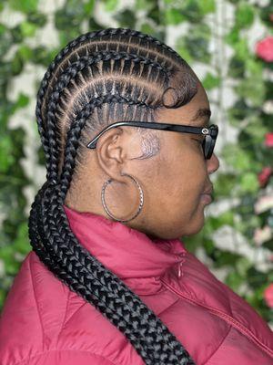 6 stitch braids