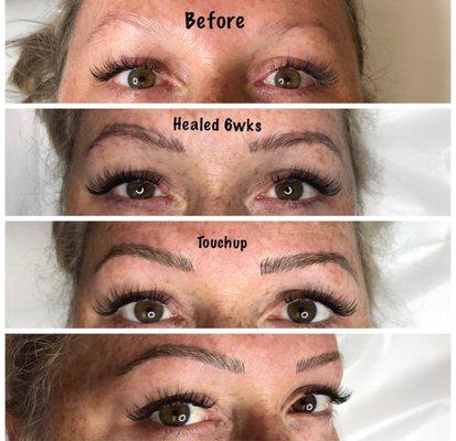 Microblading brows