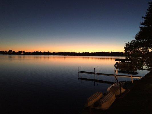 View from the deck