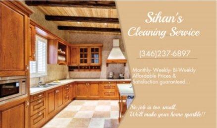 You don't have to worry about keeping the house clean on your own any longer when help is available nearby. HERE at Sihan's Cleaning Service