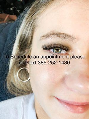 Volume Lash Extensions, Park City Utah 385-252-1430