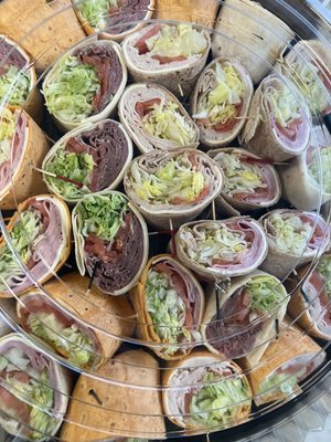 Assorted Wrap platter