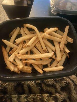 This is not acceptable for an $8 side of fries.