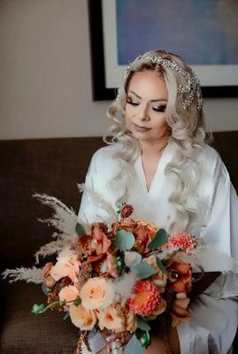 Bridal hair an makeup