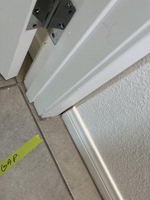 Short baseboard