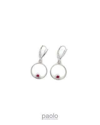 Ruby Friendship Earrings.