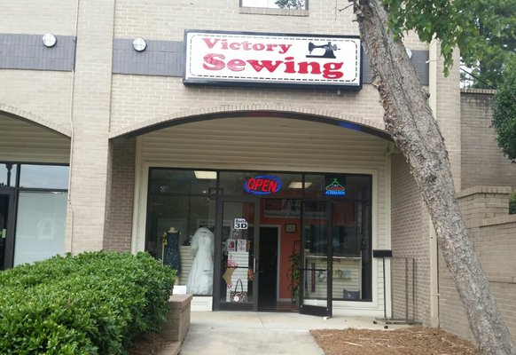 Victory Sewing-Located in Main Street Village Shopping Mall corner behind " Country's Barbecue". Alteration, Monogram, Embroidery, Dry Clean