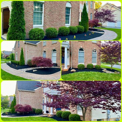 Mulch project done! Get your free estimate today!