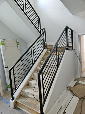 Modern style  railings call  267-593-8494