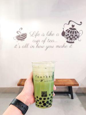 thai green milk tea