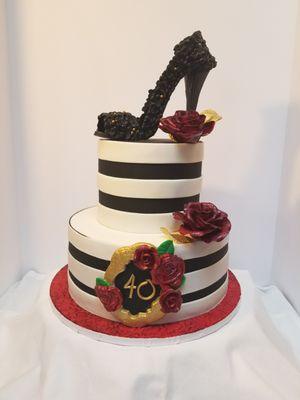 Kate Spade inspired Shoe Cake