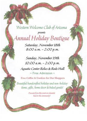 Annual Holiday Boutique