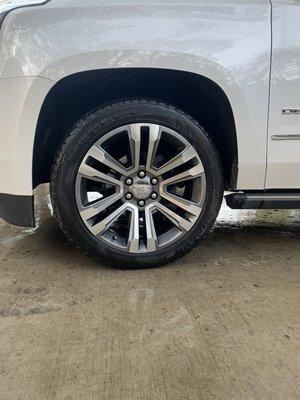 Denali wheels Detail.