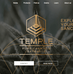 we did a complete rebranding of the Temple Logo