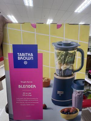 Tabitha Brown Blender!  Target is promoting her full line!