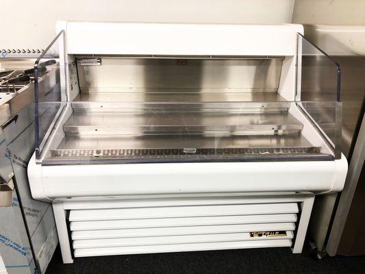 48" refrigerated open display case