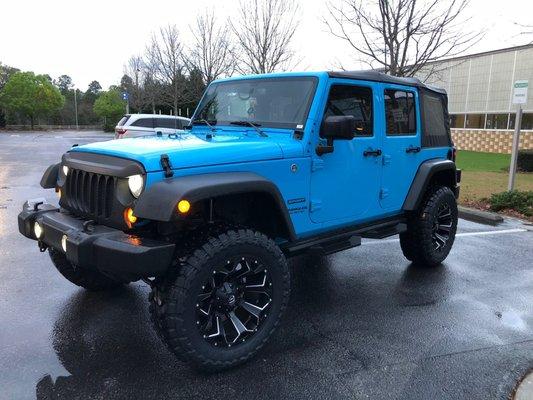 2018 Jeep Wrangler lifted