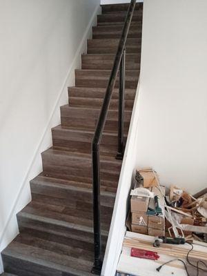 12 stairs laminated to completion