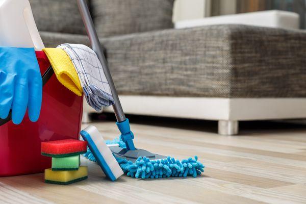 Residential services include recurring and one-time cleaning, move-in/out.