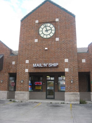 Mail N Ship is located in Clocktower Place, south of 3 Mile Road on Douglas Avenue