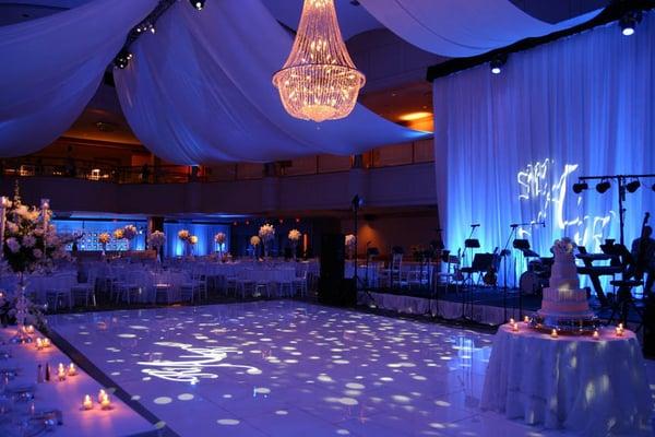 wedding decor renaissance hotel cleveland ohio