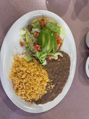 Avocado Tostada Dinner