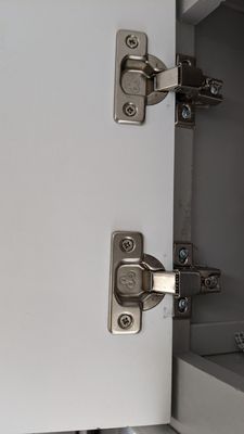 The correct hinges that are on other doors in RV