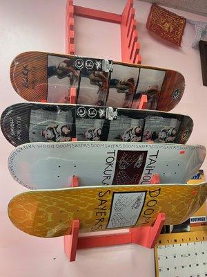 Great selection of decks