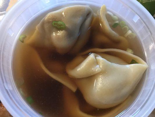 Wonton soup