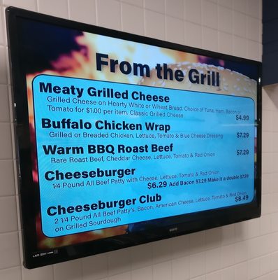 Menu, Page 4 - Grill Options (2021)