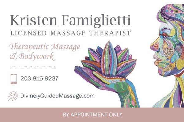 Kristen Famiglietti, LMT - Divinely Guided Massage