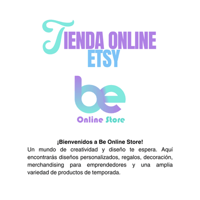 Visita nuestra tienda en  Etsy https://www.etsy.com/shop/BeOnlineStore1