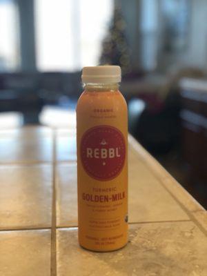 Rebbl Turmeric Golden-Milk!  Loved the taste. Adding this product to the addiction list ~ Get some Get some