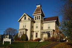 Our office after a historically accurate repainting.