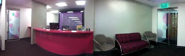 Our newly remodeled "kid friendly" office.