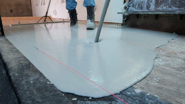 Floor Leveling, Lightweight Concrete, Gypsum Concrete (GypCrete), Self Leveling Concrete, Sound Control Systems California