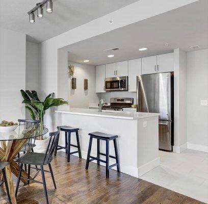 Kitchen remodel and lighting installation