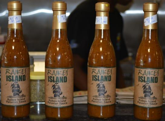 You must try our Peruvian sauce. Its good on every thing.