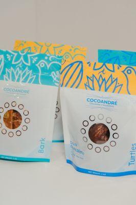 We carry local brands like Cocoandre Chocolatier