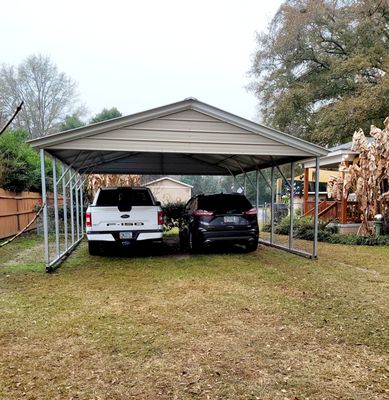 My new Carolina carport