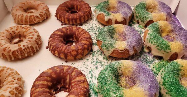 Dozen of assorted Vegan donuts