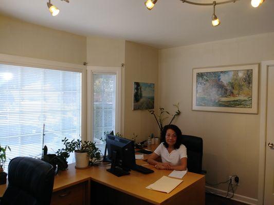 Jone - one of loan agents hard at work