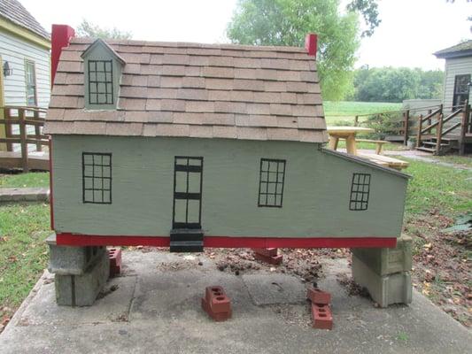 a model house (dolls house?)