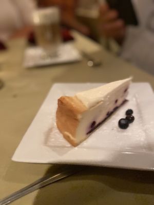 lemon blueberry cheesecake