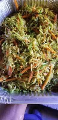 Steamed  cabbage with carrots