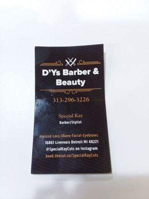 D Y's Beauty & Barber