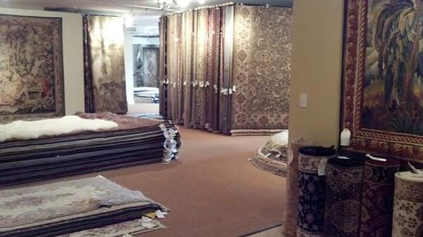 2 floors of rugs